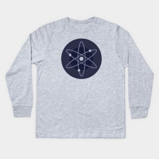 Cosmos Atom Crypto Kids Long Sleeve T-Shirt